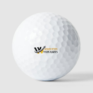 Wander often, wonder always golf balls