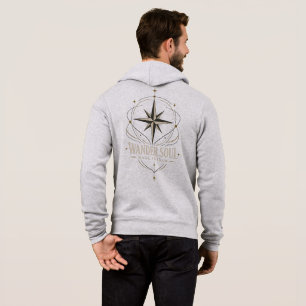 Wander Soul North Star Adult Zip-Up Sweatshirt