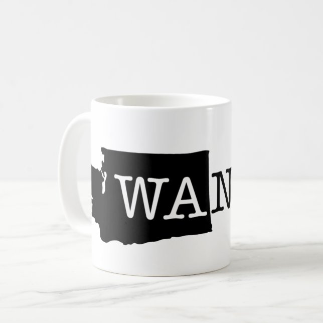 Wander Washington State Mug (Front Left)