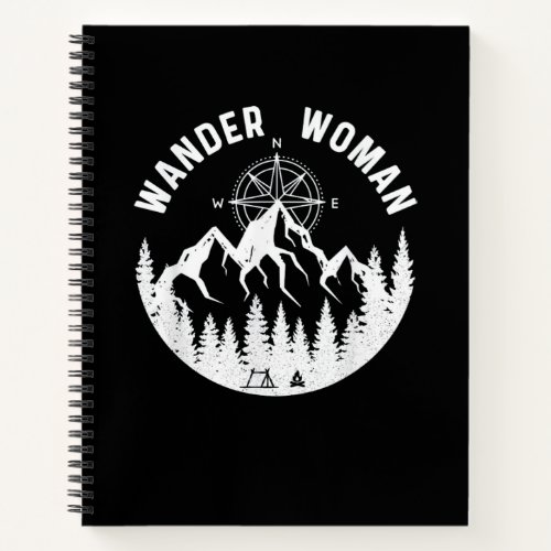 Wander Woman Hiking Adventure Notebook