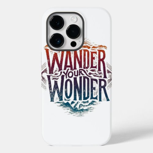 Wander Your Wonder Case_Mate iPhone 14 Pro Case