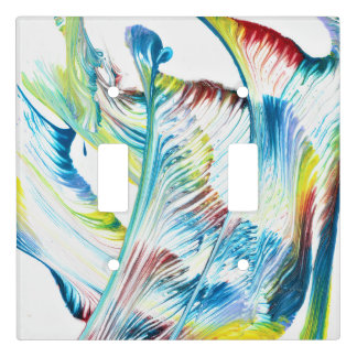 Wanderer 1 Colorful Abstract Switch Plate
