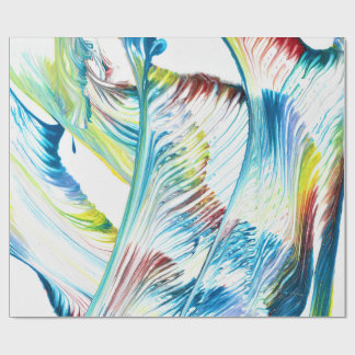 Wanderer 1 Colorful Abstract Wrapping Paper