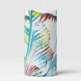 Wanderer 1 Free Flowing Colorful Abstract Candle