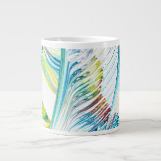 Wanderer 1 Free Flowing Colorful Abstract Cup