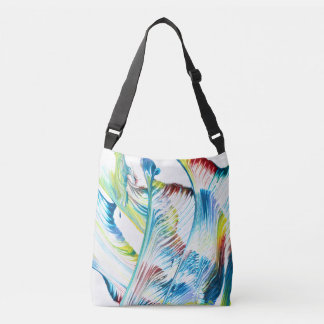 Wanderer 1 Free Flowing Colorful Abstract Tote Bag