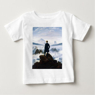 Wanderer above the Sea of Fog, Caspar D Friedrich  Baby T-Shirt