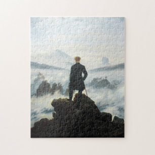 Wanderer above the Sea of Fog, Friedrich Jigsaw Puzzle