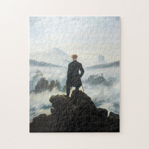Wanderer above the Sea of Fog Friedrich Jigsaw Puzzle