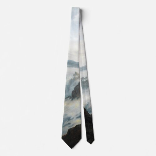 Wanderer above the Sea of Fog Friedrich Neck Tie