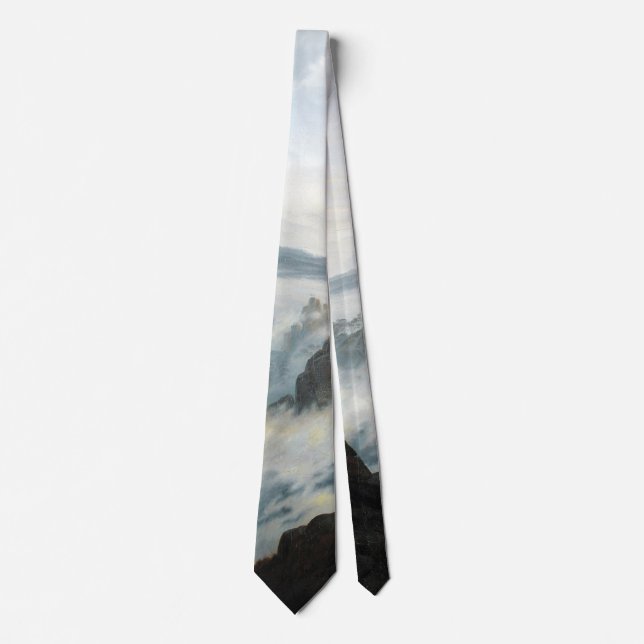 Wanderer above the Sea of Fog, Friedrich Neck Tie (Front)