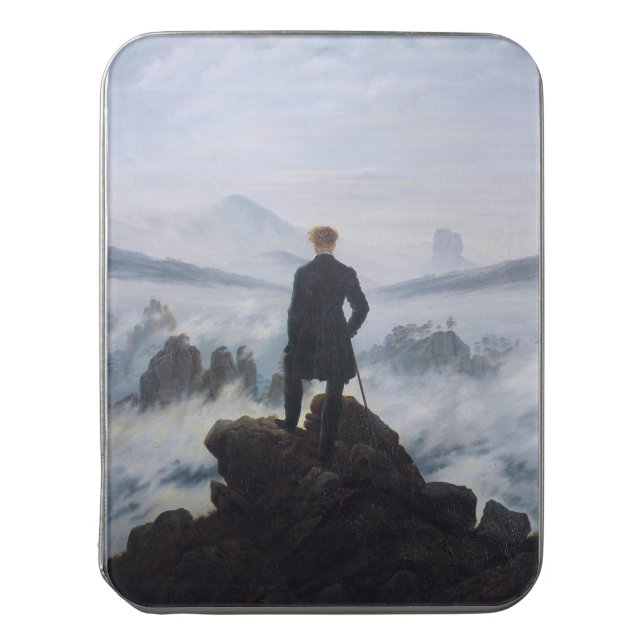 Wanderer above the Sea of Fog Jigsaw Puzzle (Lid Vertical)