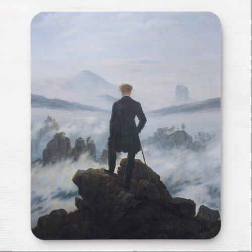 Wanderer above the Sea of Fog Mouse Pad