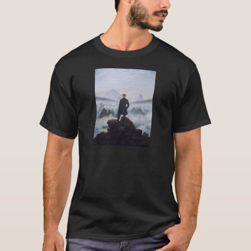 Wanderer above the Sea of Fog T_Shirt