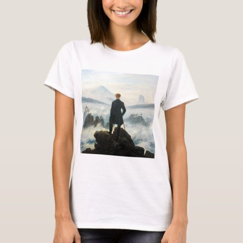 Wanderer above the Sea of Fog T_Shirt