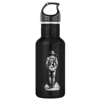 Wanderer Collection – Lone Guitar Traveler Mug Stainless Steel Water Bottle