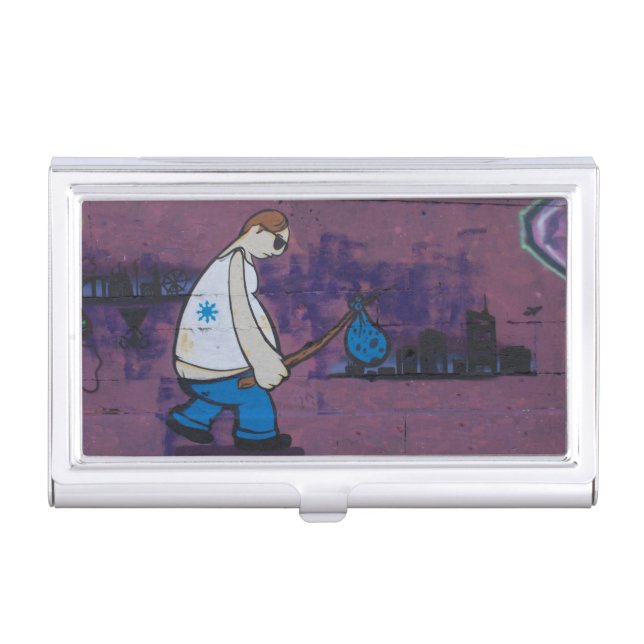 Wanderer Graffiti Business Card Case (Front)