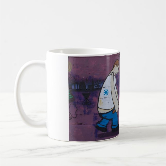 Wanderer Graffiti Coffee Mug (Left)