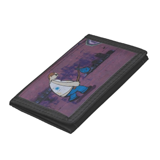 Wanderer Graffiti Trifold Wallet (Bottom)