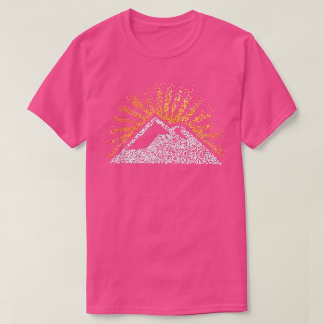 Wanderer Outdoor Hiking Mountaineering Climbing T-Shirt (Design Front)