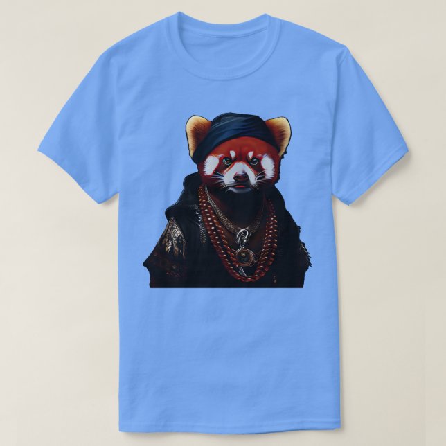 Wanderer Red Panda T-Shirt (Design Front)