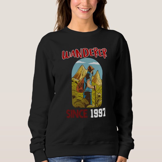 Wanderer since 1997 sweatshirt (Front)