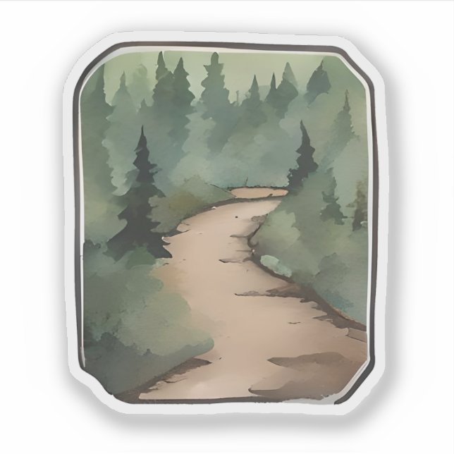 Wanderer's Path Sticker (Front)