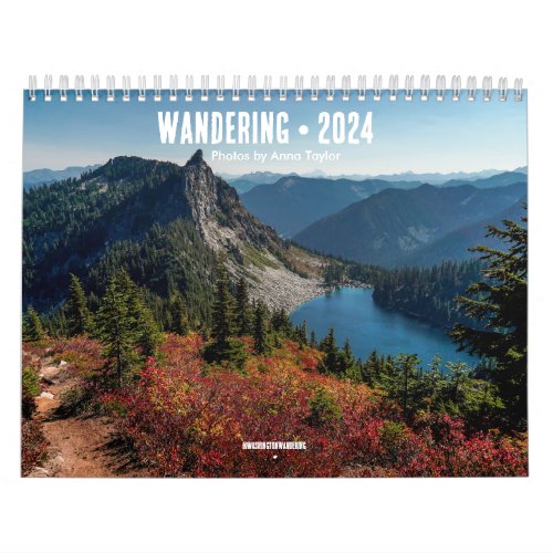 Wandering 2024 by Anna Taylor Calendar