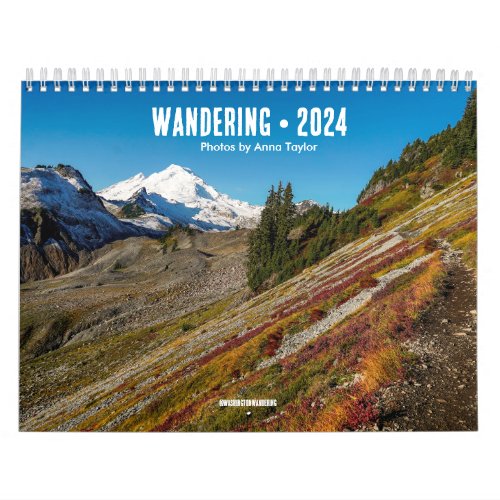 Wandering 2024 by Anna Taylor Calendar