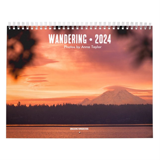 Wandering 2024 by Anna Taylor Calendar (4) (Cover)