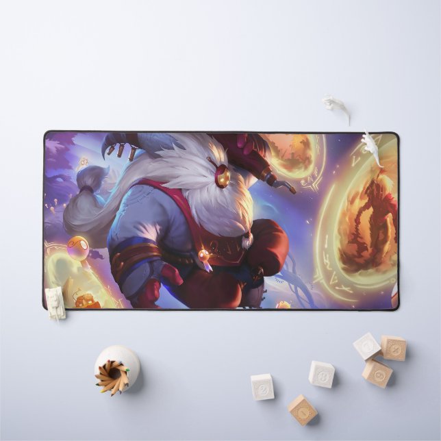 Wandering Caretaker Gaming Desk Mat | Customizable (Kids Table)