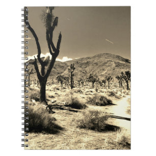 Wandering Desert in Sepia  Notebook 