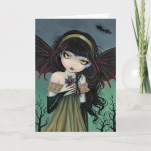  Wandering Gothic Vampire Fairy Card