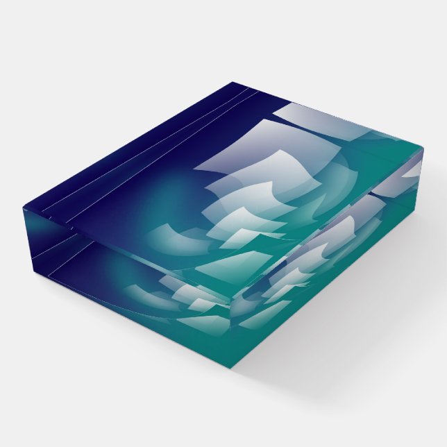 Wandering pages paperweight (Angled)