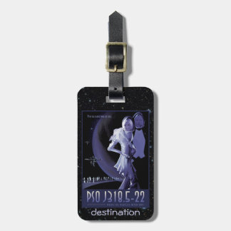 Wandering Planet advert space tourist vacation Luggage Tag