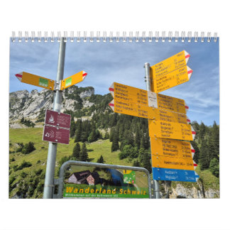 Wanderland Schweiz 2025 Calendar