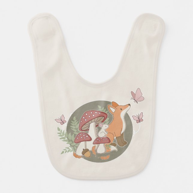 Wanderlight Baby Bib (Front)