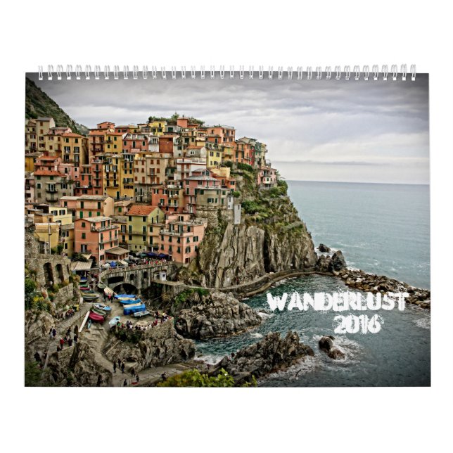 Wanderlust 2016 Calendar (Cover)
