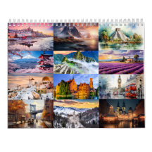 Wanderlust 2026: A Travel-Inspired Wall Calendar