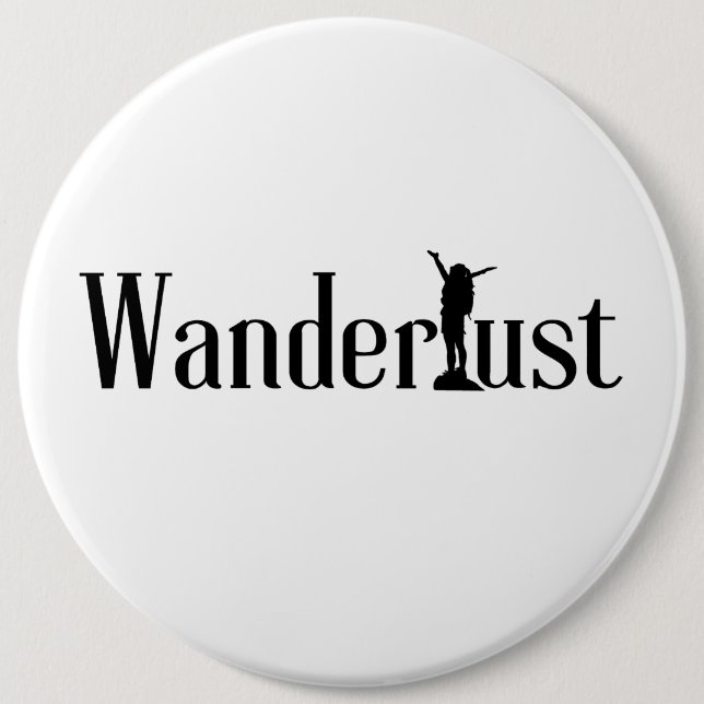 Wanderlust Button (Front)