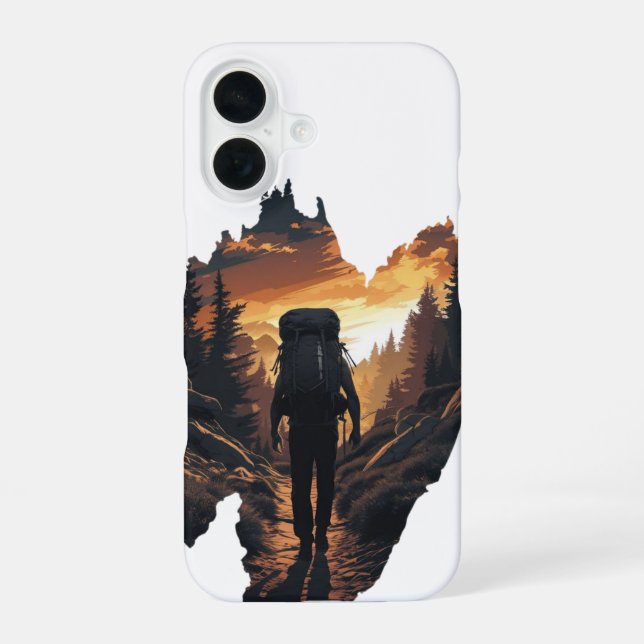 Wanderlust Horizon iPhone Case (Back)