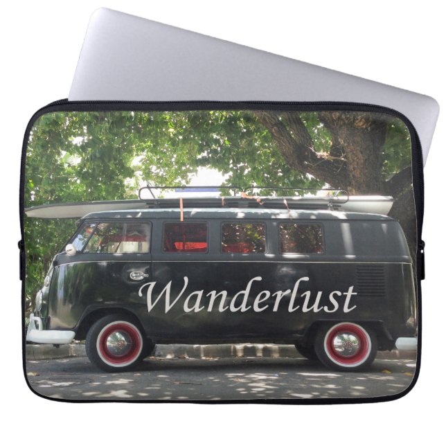 Wanderlust Laptop Sleeve (Front)