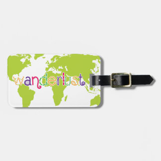 Wanderlust Luggage Tag