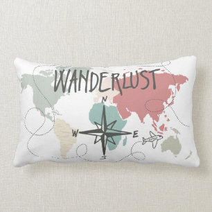 Wanderlust Lumbar Pillow
