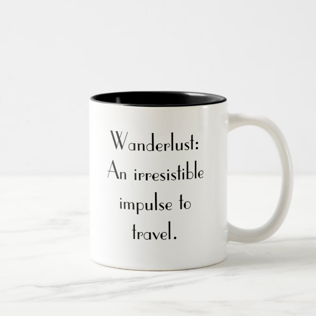Wanderlust Mug (Right)