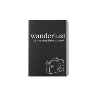 wanderlust passport holder