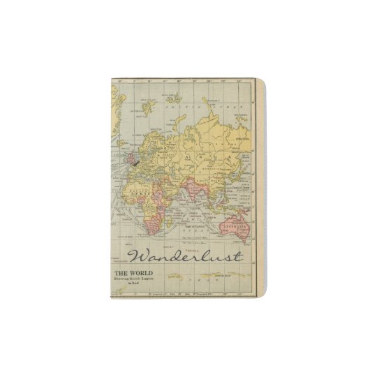 Wanderlust Passport Holder | Zazzle.com