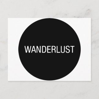 WANDERLUST POSTCARD