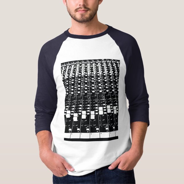 Wanderlust Sound Mix Board EDM Music Festival T-Shirt (Front)
