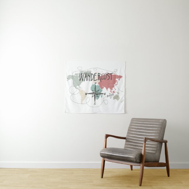 Wanderlust Tapestry (In Situ (Horizontal))